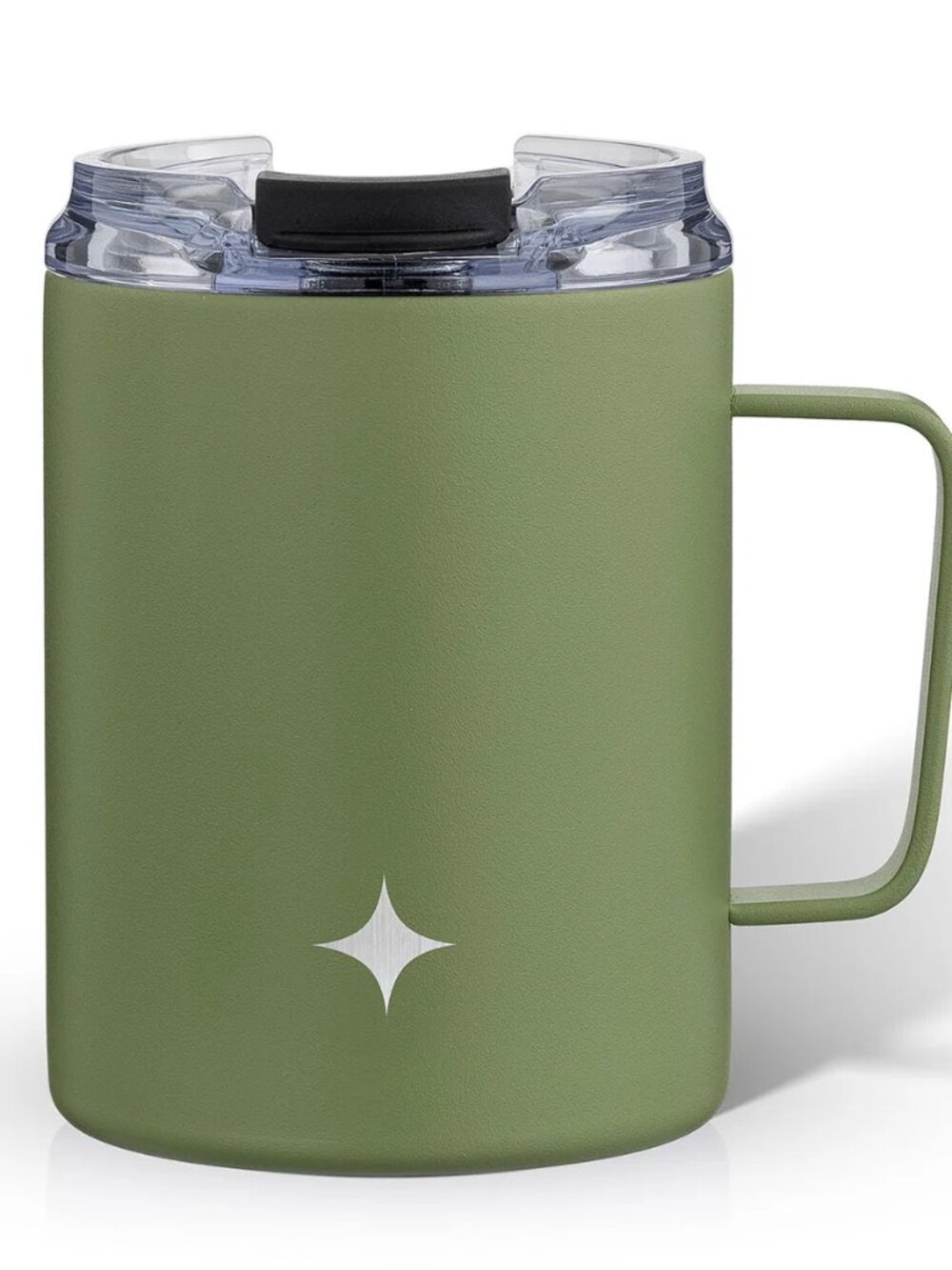 Joyjolt Forest Green 12oz Insulated Travel Coffee Mugs/NIB